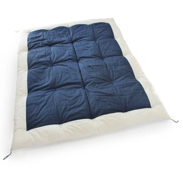 Kake Futon (Couette matelassée) : Taille simple, tissu Nagomi100 % coton biologique ; Disponible en 6 couleurs – [MoriSeimenjo2]