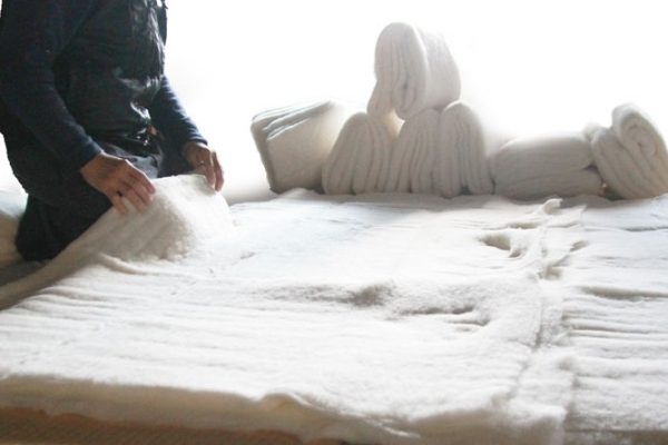 Japanese Shiki Futon (Mattress Futon), Single Size, Nagomi Fabric (100% Cotton; Available in 6 Colours) -[MoriSeimenjo5]
