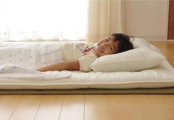 Foldable Igusa Tatami Mattress: Single Size (Natural Igusa) -[MoriSeimenjo6]