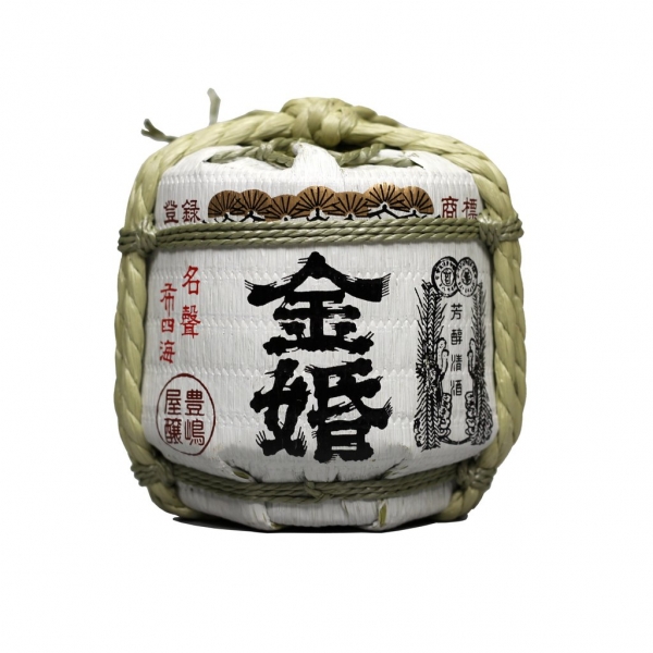 Japanese Sake,Kinkon barrel Josen,300ml,1 Bottle Pack,Alcohol 15～16%,Akihikari,gift, souvenir