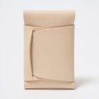 Handcrafted Slim Leather Card Case – Natural, by FYSKY