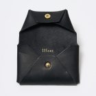Handcrafted Guidi Leather Coin Case – Black, by FYSKY	