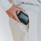 Handcrafted Guidi Leather Coin Case – Black, by FYSKY	