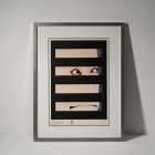 Ukiyoe, Koshi Sharaku, Black Lattice Pattern, Kabuki, print of actor, woodblock prints