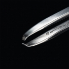 Thick Tweezers with 3mm width - for brows and facial hair, rust-resistant, stainless, introduced on TV, Ubukeya, gift, souvenir