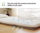Foldable Igusa Tatami Mattress: Single Size (Natural Igusa) -[MoriSeimenjo6]
