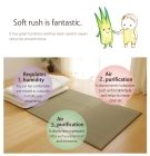 Foldable Igusa Tatami Mattress: Single Size (Natural Igusa) -[MoriSeimenjo6]