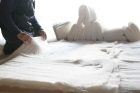 Japanese Shiki Futon (Mattress Futon), Single Size, Nagomi Fabric (100% Cotton; Available in 6 Colours) -[MoriSeimenjo5]
