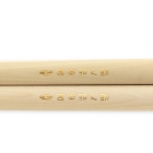 Tapered drumsticks engraved with the Miyamoto logo, Japanese magnolia, 41 cm × 20 mm/24 mm